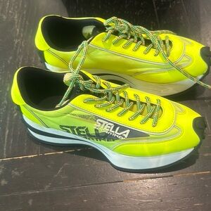 Stella McCartney 39 Neon Yellow ow woman’s sneakers